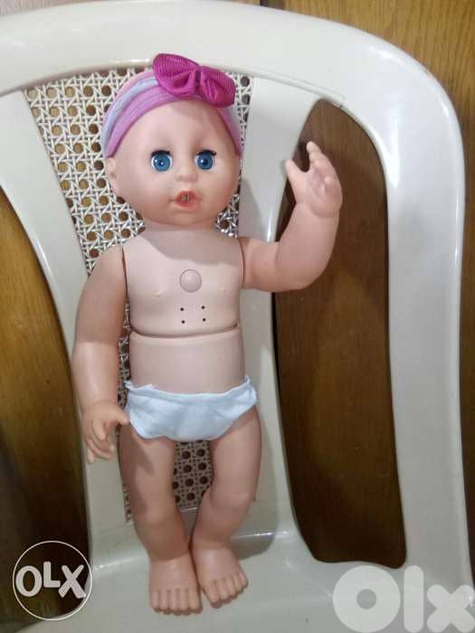 BABY GROWWING UP machine Big doll Cry, Nurse press become long=25$ 2