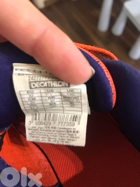 espadrilles décathlon sports shoes size 32 3