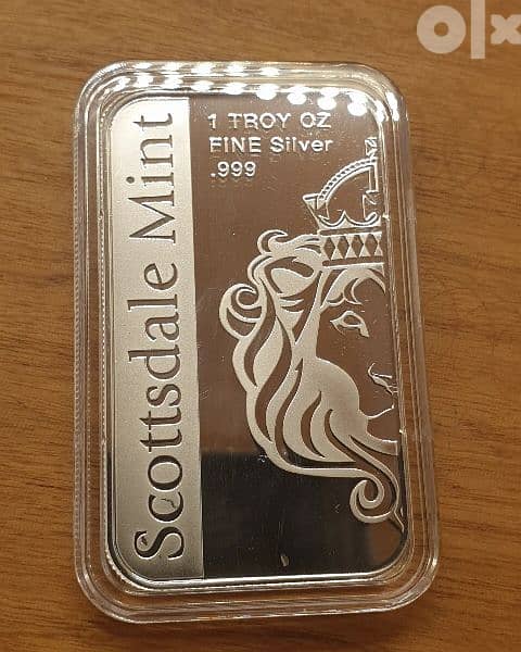 St Micheal silver ounce 999 2