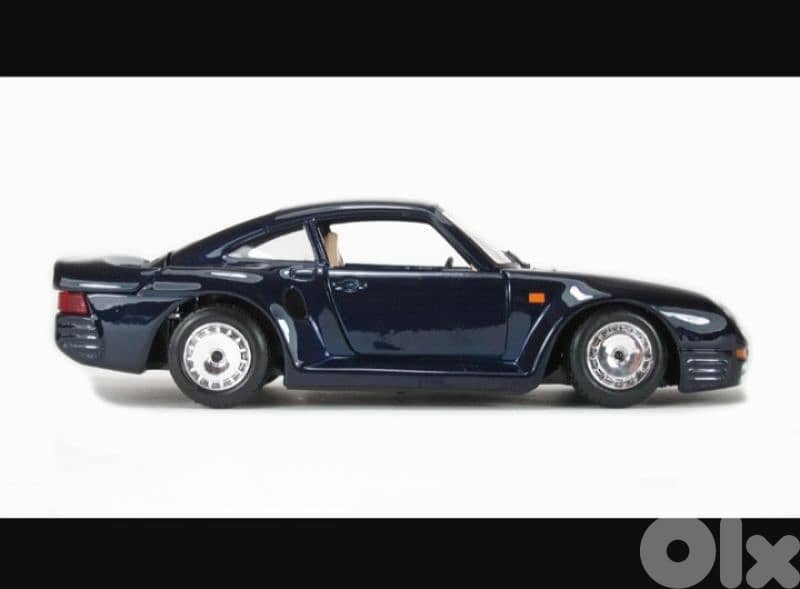 Porsche 959 diecast car model 1:24. 1