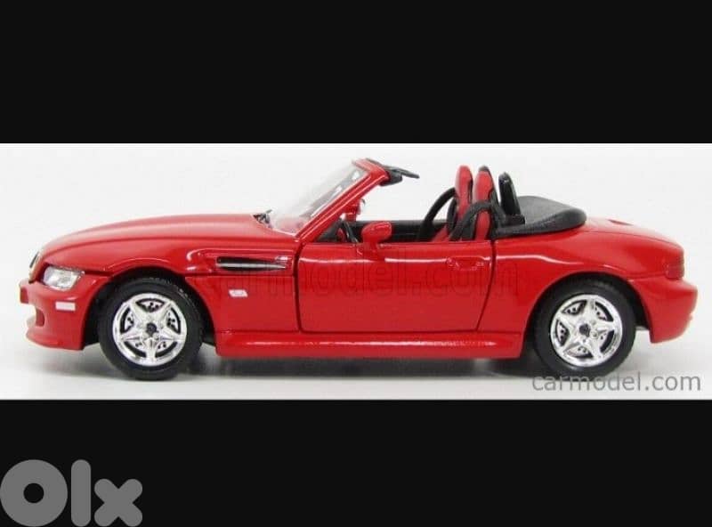 BMW M Roadster diecast car model 1:24. 1