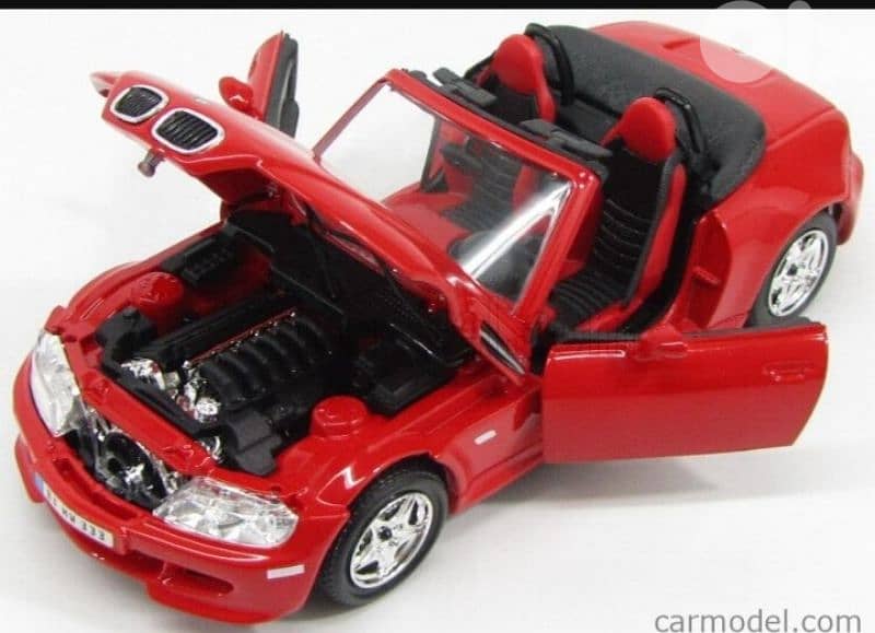BMW M Roadster diecast car model 1:24. 3