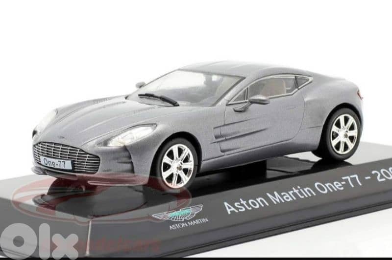 Aston Martin One-77 (2009) diecast car model 1;43. 1