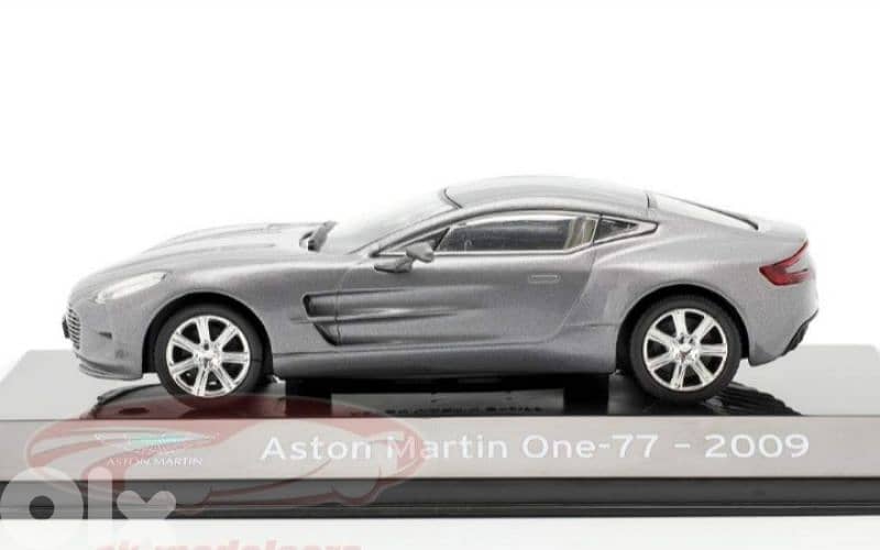 Aston Martin One-77 (2009) diecast car model 1;43. 2