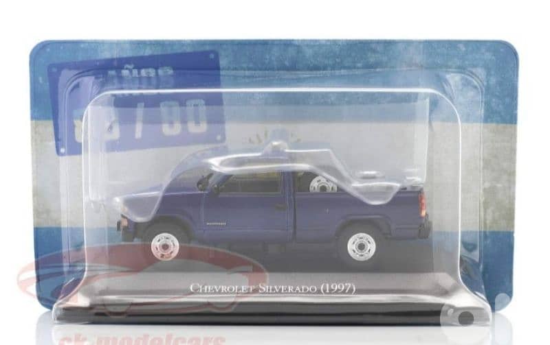 Chevrolet Silverado, (1997) diecast car model 1;43. 5
