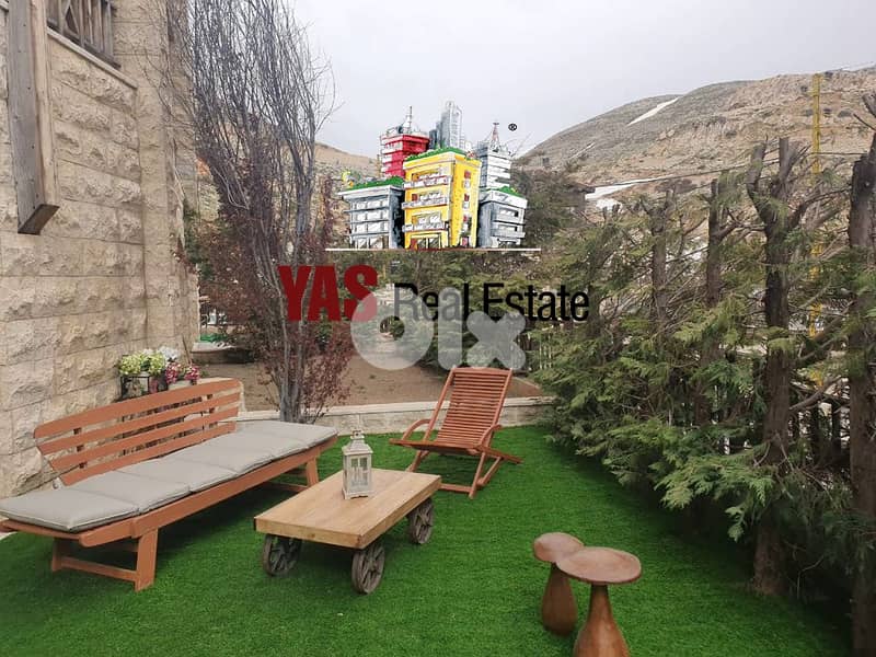 Kfardebian / Mzaar 170m2 + 90m2 Garden | Furnished | Rent | Faraya | 0