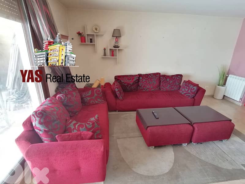 Kfardebian / Mzaar 170m2 + 90m2 Garden | Furnished | Rent | Faraya | 4