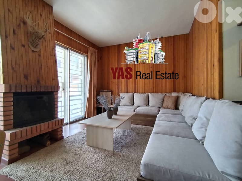 Ouyoun el Siman 100m2 + 90m2 Garden | Furnished | Rent | Faraya | 0