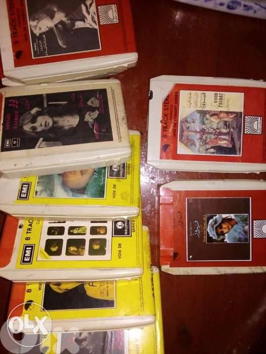vintage 8 track cartridge audio tapes starting 3$ 0