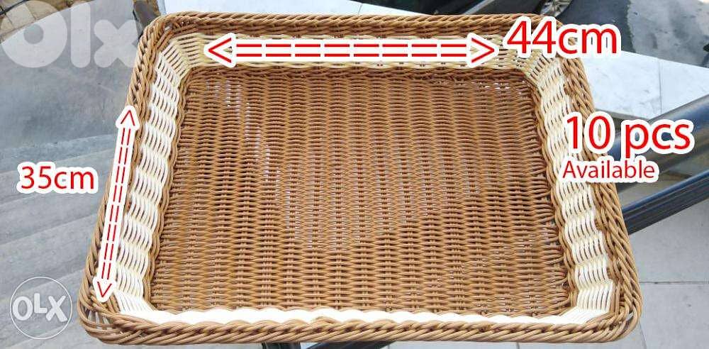 basket salleh plastic ktir mrattabeh سله بلاستيك 0