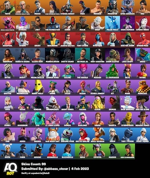 Fortnite account exclusive 7