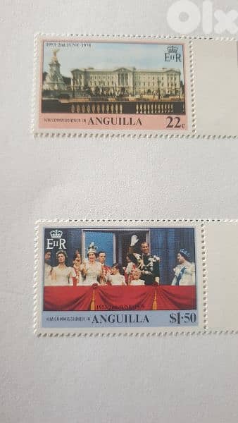 England Block # B-13 Queen Elizabeth II 25th anniversary 1978 1