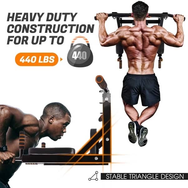 wall mounted pull up bar 2