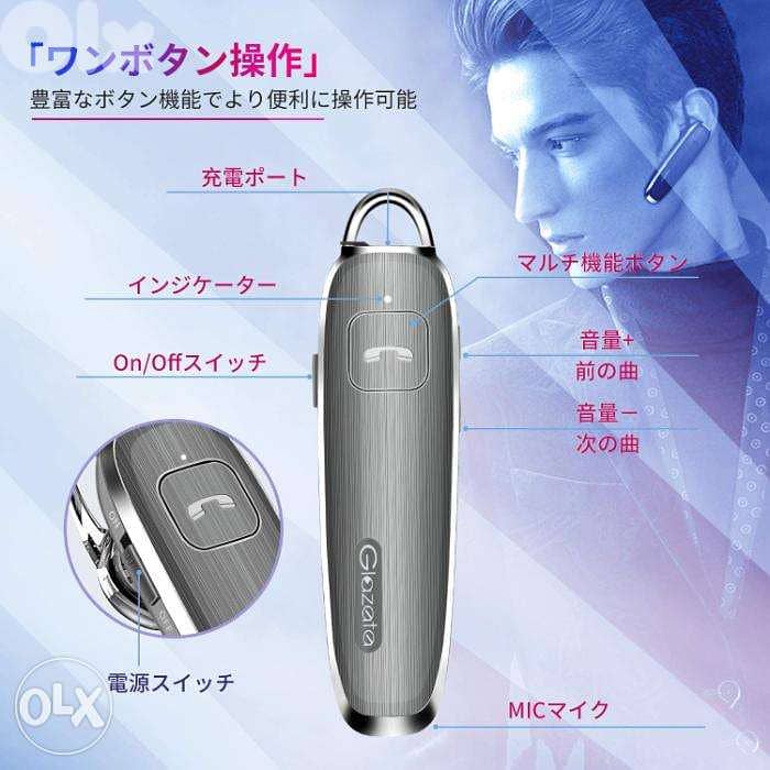 Glazata Bluetooth Japanese Voice Headset/ 4$ delivery 2