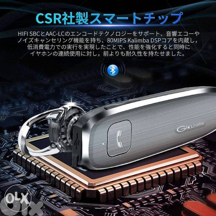 Glazata Bluetooth Japanese Voice Headset/ 4$ delivery 4