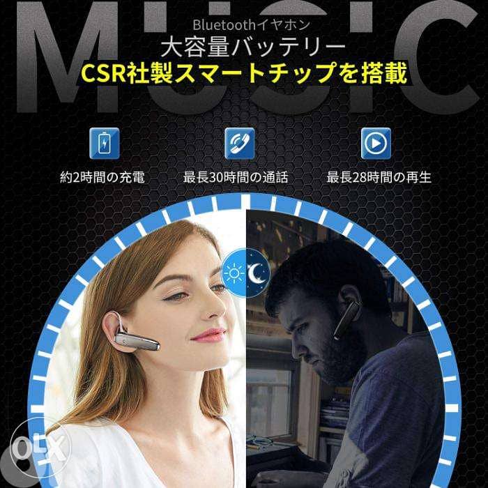 Glazata Bluetooth Japanese Voice Headset/ 4$ delivery 6