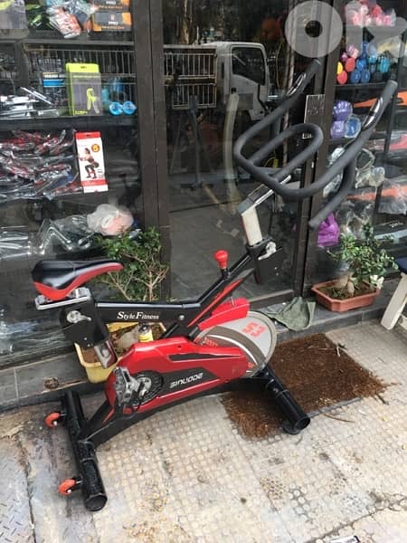 spinning bike like new we have also all sports equipment 1