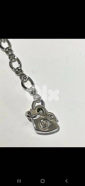 original Swarovski double chain double pendant star fish 9