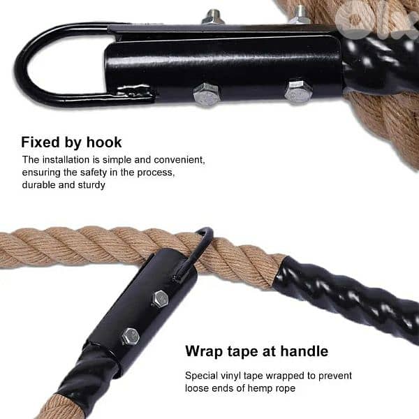 6M Professional Climbing Rope 4