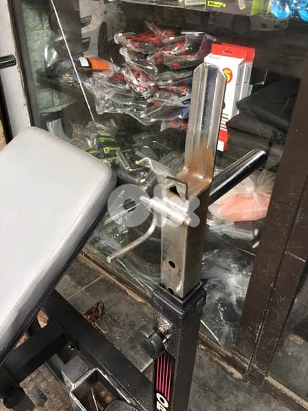 big bench adjustable with cable new for all body workout heavy duty 3