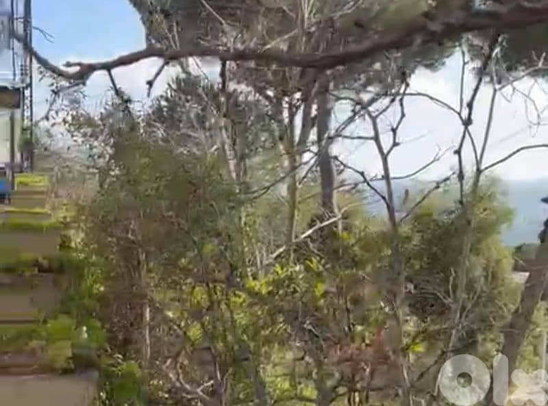 Land for sale in Broumana/Main Street   ارض للبيع في برمانا 1