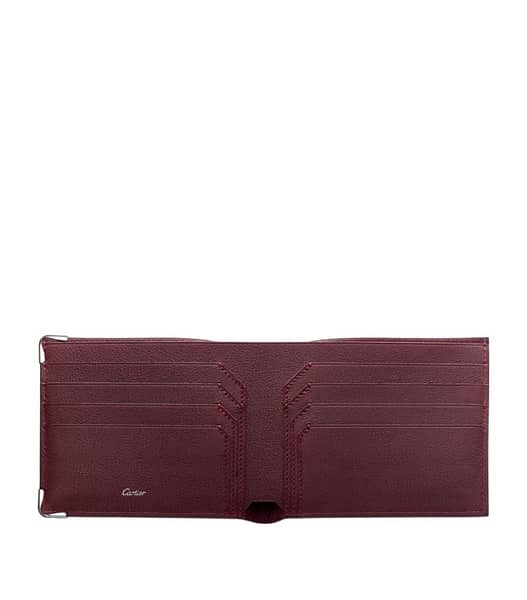 Authentic Cartier 6-Credit Card Mens Wallet, Must de Cartier 2