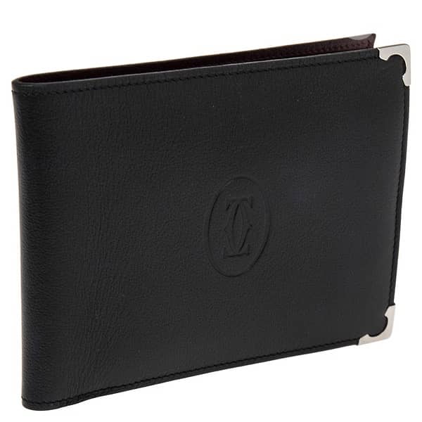 Authentic Cartier 6-Credit Card Mens Wallet, Must de Cartier 1