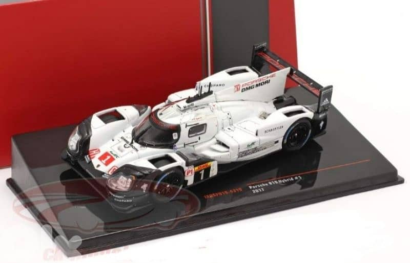 Porsche 919 Hybrid Test Car (Le Mans 24h 2017) diecast car model 1;43. 0