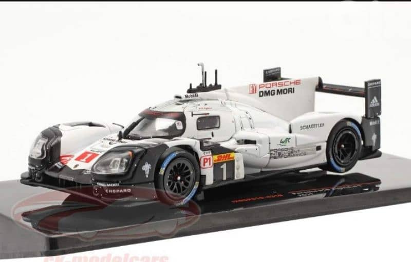 Porsche 919 Hybrid Test Car (Le Mans 24h 2017) diecast car model 1;43. 1