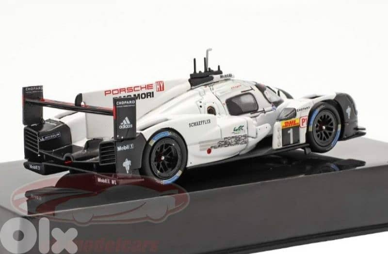 Porsche 919 Hybrid Test Car (Le Mans 24h 2017) diecast car model 1;43. 3