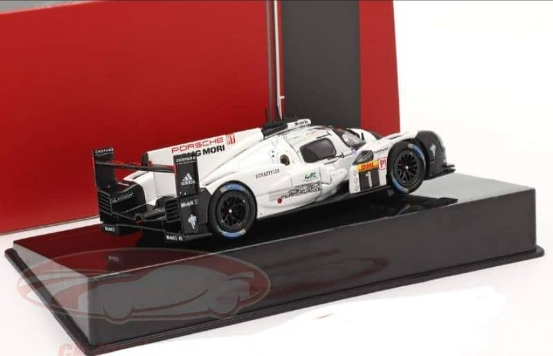 Porsche 919 Hybrid Test Car (Le Mans 24h 2017) diecast car model 1;43. 4