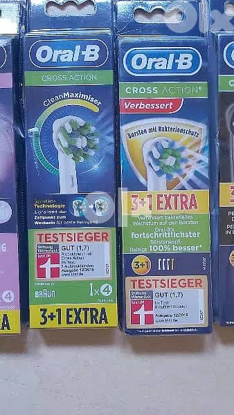 Oral B replacement heads for electric toothbrush 1
