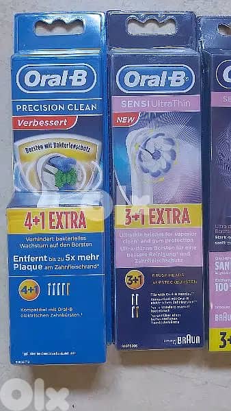 Oral B replacement heads for electric toothbrush 3