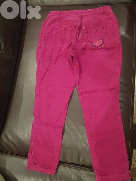 pink trouser for girls of 12 years 1