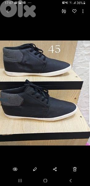 black shoes size 45 0