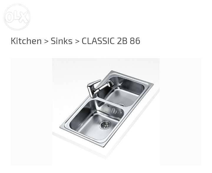 Teka classic 2 boils Sink s. Steel 1