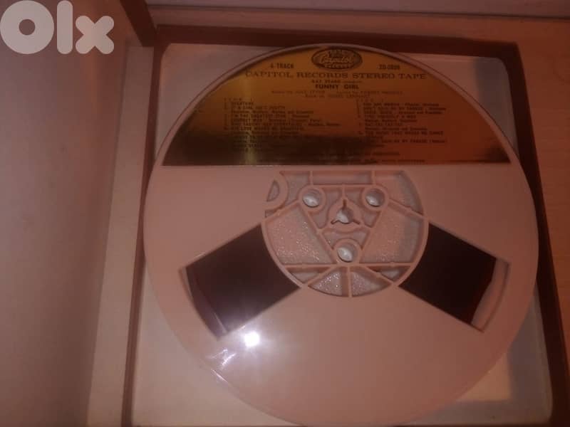 Barbra Streisand "Funny girl" movie soundtrack on reel 4 track tape 1