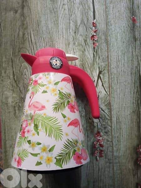 jungle flamingo thermos 3