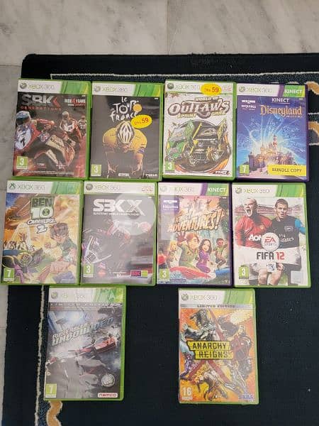 xbox 360 CDs 0