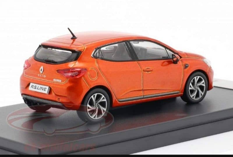 Renault Clio RS Line ('19) diecast car model 1;43. 3