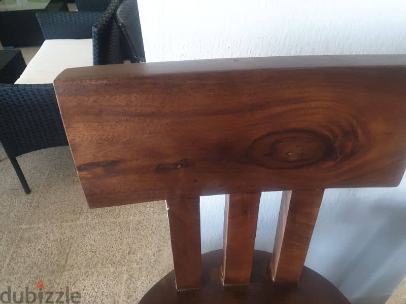 bar chairs teak wood 1