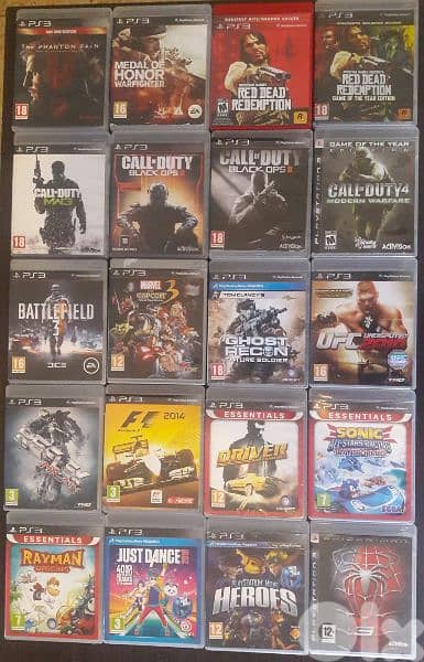 PS3 used games for sale only original 3