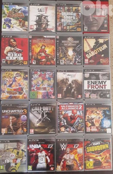 PS3 used games for sale only original 4