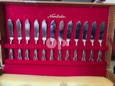 Japanese Noritake silver cutlery