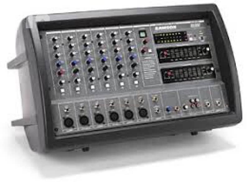 Samson powered mixer Amplifier with effects 3