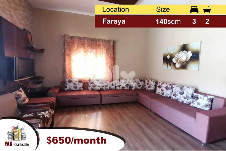 Faraya 140m2 | Rent Chalet | Mint Condition | Fully Furnished | View | 0