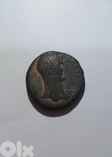 Phoencia Saida Roman Hadrian coin year 119AD 0