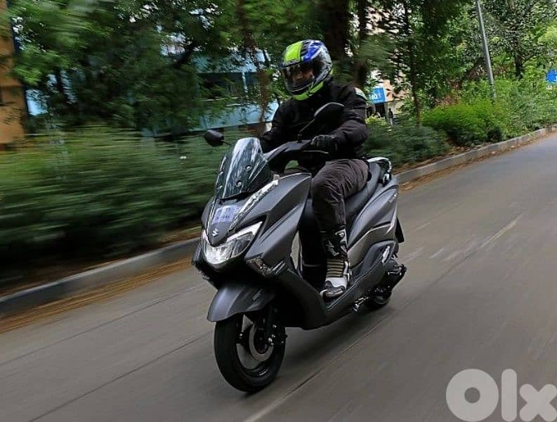 limited offer suzuki burgman 125cc CBS full led 3
