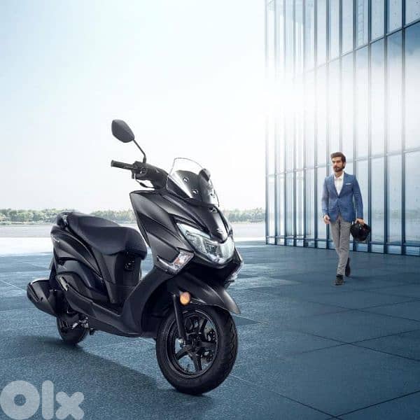 limited offer suzuki burgman 125cc CBS full led 5