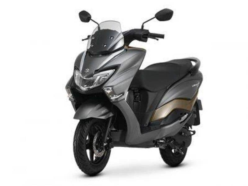 limited offer suzuki burgman 125cc CBS full led 7
